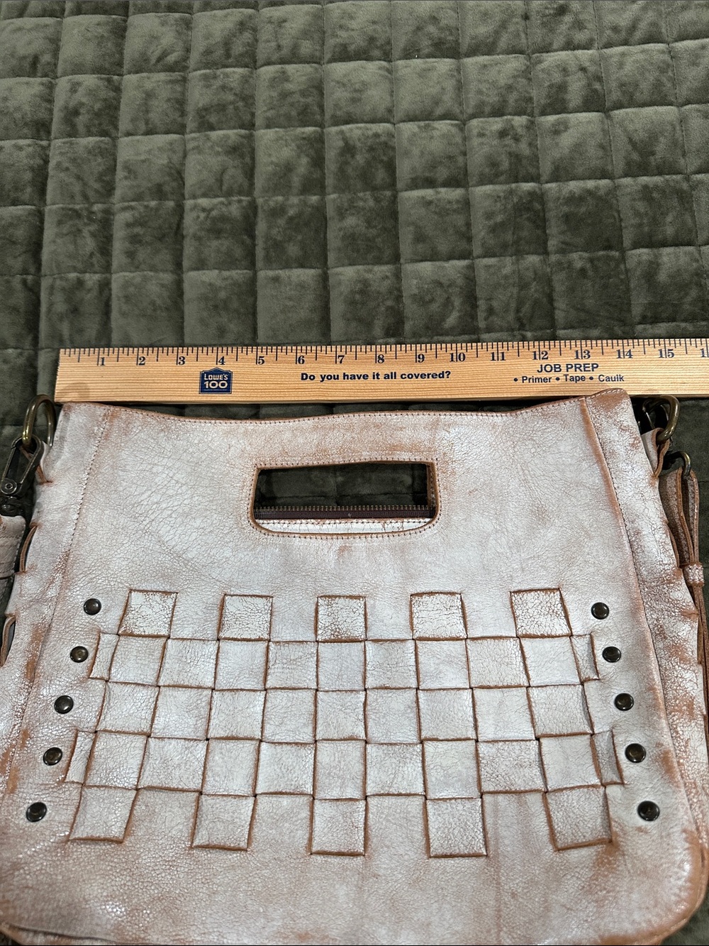 Bed Stu Woven Shoulder Bag - Picture 9 of 11